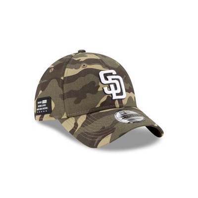 San Diego Padres Gorra | New Era MLB Armed Forces Weekend 9twenty Adjustable Cap Mexico - Verdes